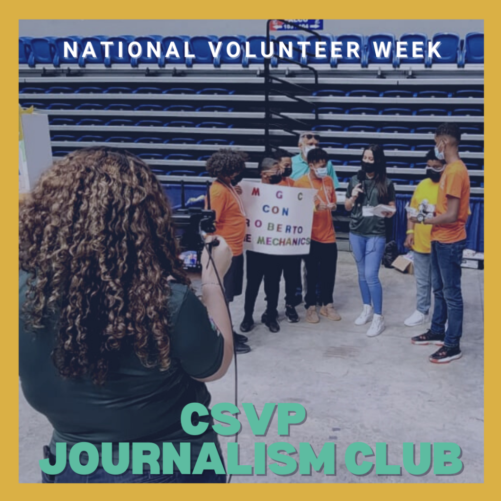 BREAKING NEWS: CSVP Journalism Club, Winning Reporting by a Winning Team
